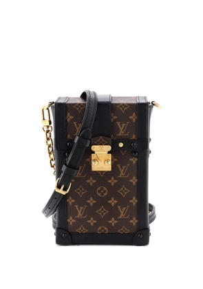Louis Vuitton Pre-Owned Vertical Trunk Pochette Monogram Canvas crossbody bag - Black