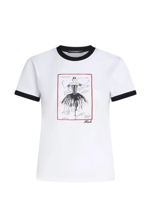 Karl Lagerfeld Le Ballet T-shirt - White