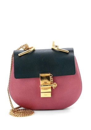 Chloé Pre-Owned Drew Leather Mini crossbody bag - Green