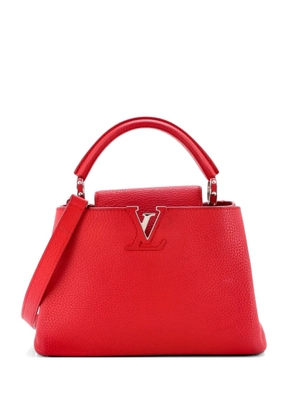 Louis Vuitton Pre-Owned Capucines Bag Leather BB satchel - Red