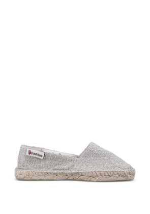 Espadrilles Alpargata glitter-mesh espadrilles - Silver