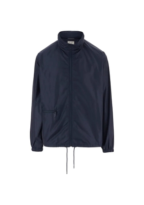 Saint Laurent high-collar zip jacket - Blue