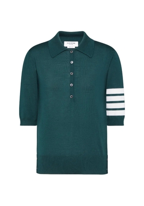 Thom Browne 4-Bar wool polo shirt - Green
