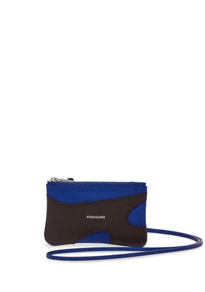 Ferragamo cut-out cardholder - Brown