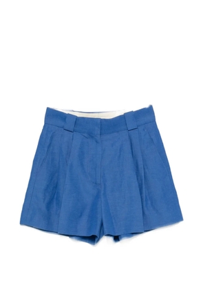 Blazé Milano pleated shorts - Blue