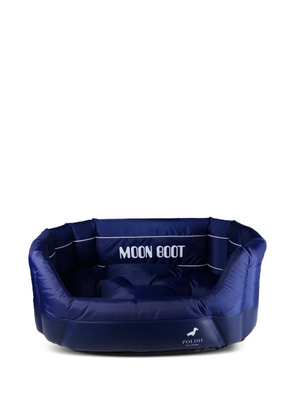 Moon Boot x Poldo Dog Couture logo-print dog bed - Blue
