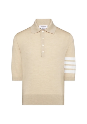 Thom Browne 4-Bar polo shirt - Neutrals