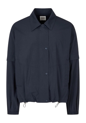 TOMBOY drawstring-hem jacket - Blue