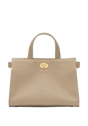 Burberry small Cotswolds leather tote bag - Neutrals