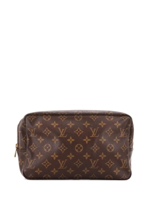 Louis Vuitton Pre-Owned Trousse Toiletry Monogram Canvas 28 pouch - Brown