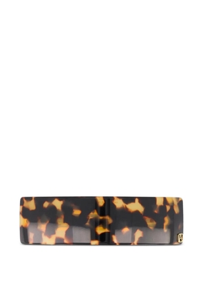 Alexandre de Paris Tuilerie Que Cheval tortoiseshell barrette - Brown