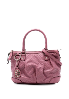 Gucci Pre-Owned 2000-2015 Microguccissima Sukey satchel - Pink