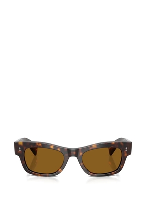 Oliver Peoples rectangle-frame sunglasses - Brown
