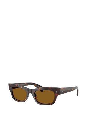 Oliver Peoples rectangle-frame sunglasses - Brown