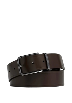 PIQUADRO reversible leather belt - Brown