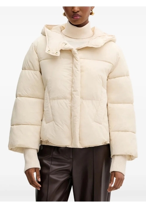 Silvian Heach hooded padded jacket - Neutrals