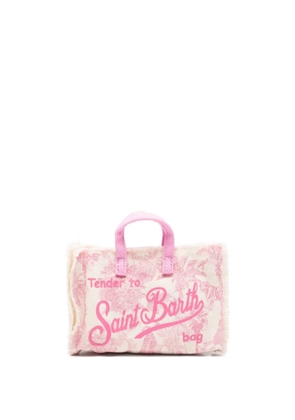 MC2 Saint Barth frayed phone bag - Pink