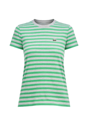 Karl Lagerfeld Ikon striped T-shirt - Green