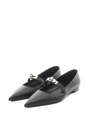Hermès Pre-Owned 2020s Kelly turn-lock pumps - Black