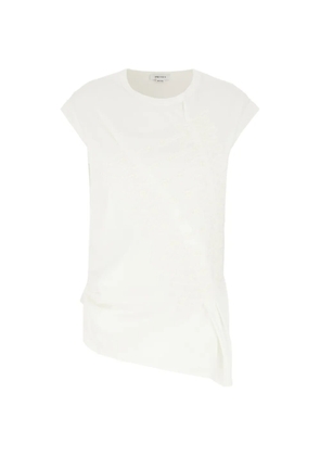Alexander McQueen asymmetric T-shirt - White