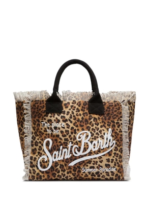 MC2 Saint Barth Vanity fringe tote bag - Neutrals
