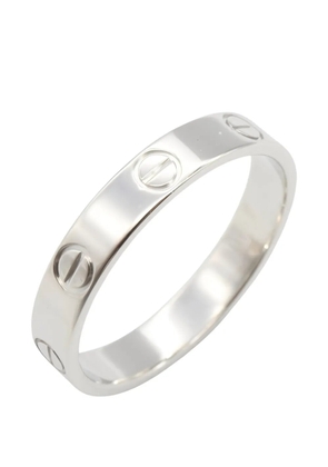 Cartier 2010s mini Love ring - Silver