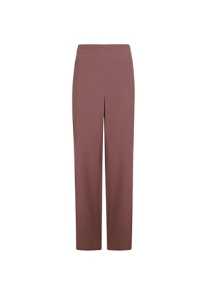 Incotex elasticated-waistband straight-leg trousers - Pink