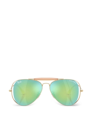 Ray-Ban browline sunglasses - Gold