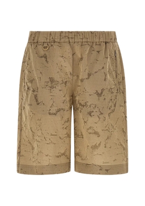 Laminar camouflage-print bermuda shorts - Neutrals