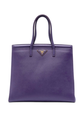 Prada Pre-Owned 2010-2026 Saffiano Lux Parabole satchel - Purple