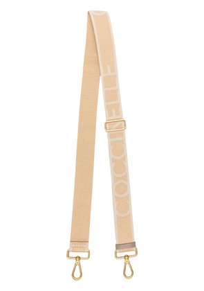 Coccinelle logo-embellished shoulder strap - Gold