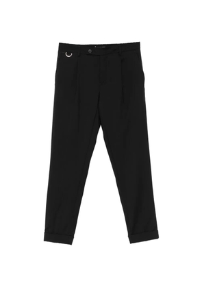 Low Brand Riviera pleated trousers - Black