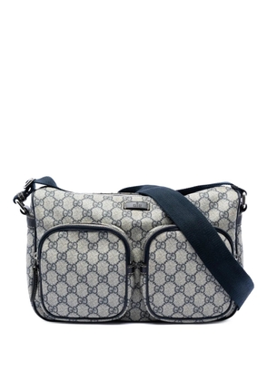 Gucci Pre-Owned 2016-2025 GG Supreme Double Pocket crossbody bag - Neutrals