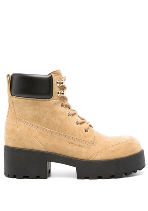Givenchy 55mm Trekker combat boots - Brown