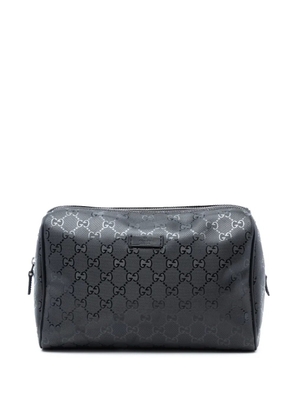 Gucci Pre-Owned 2000-2015 GG Imprime Cosmetic pouch - Black