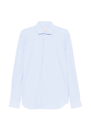 Xacus striped long-sleeve shirt - Blue