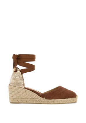 Castañer Carina round-toe espadrilles - Brown