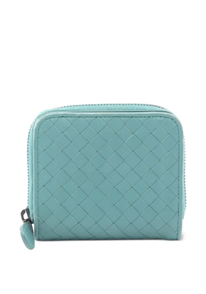 Bottega Veneta Pre-Owned 2000s Intrecciato bi-fold wallet - Blue