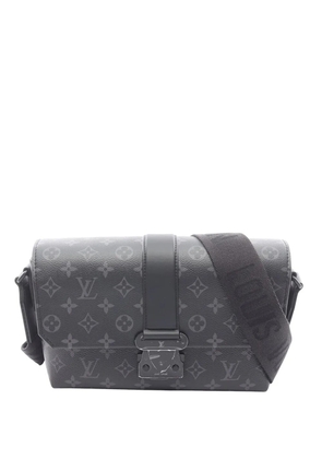 Louis Vuitton Pre-Owned 2021-2026 Monogram Eclipse S-Cape Messenger Bag crossbody bag - Black