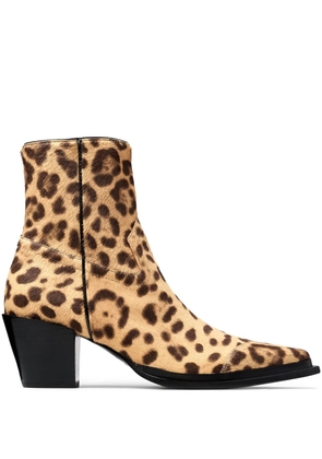 Jimmy Choo 60mm Cece boots - Neutrals