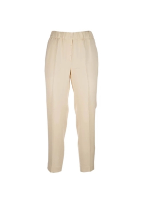 Peserico elasticated-waist trousers - Neutrals