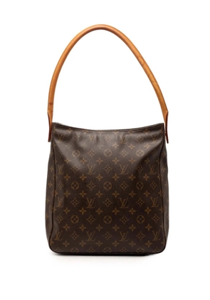 Louis Vuitton Pre-Owned 2001 Monogram Looping GM shoulder bag - Brown
