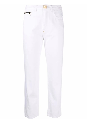 Philipp Plein boyfriend-cut jeans - White
