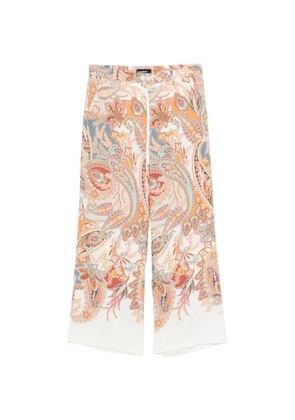 Cambio Adrienne paisley-print trousers - Neutrals