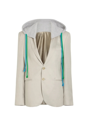 Better hooded drawstring jacket - Neutrals