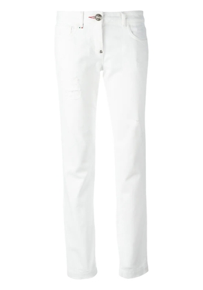 Philipp Plein boyfriend jeans - White