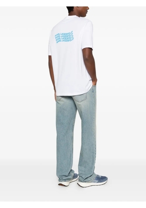 Karl Lagerfeld logo-print T-shirt - White