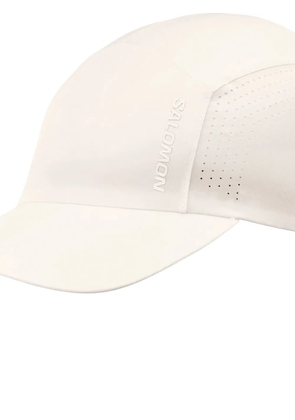 Salomon perforated logo-print baseball cap - White