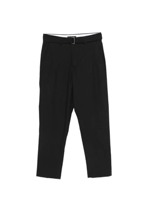Low Brand belted trousers - Black