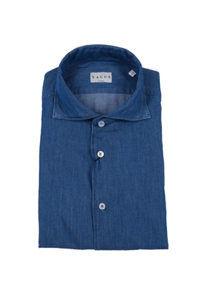 Xacus button-fastening shirt - Blue